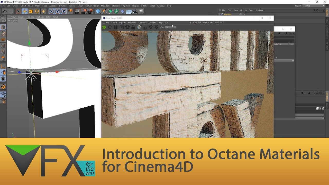 octane render materials library